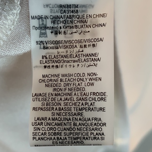 BCBGMAXAZRIA Adrean Twist Front Long Sleeve Top Women’s Size Large New w/ tags! - Picture 10 of 12